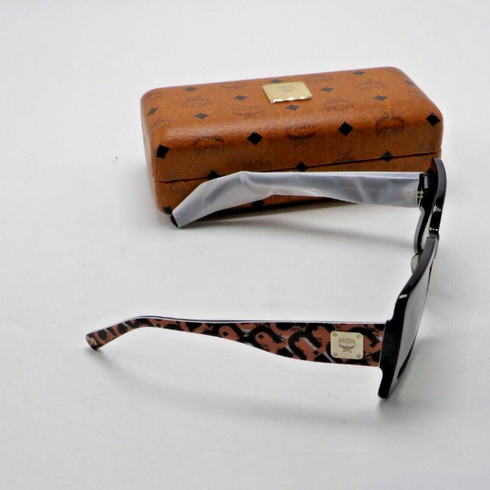 MCM Rectangular Sunglasses MCM711S Black 54mm New In Box